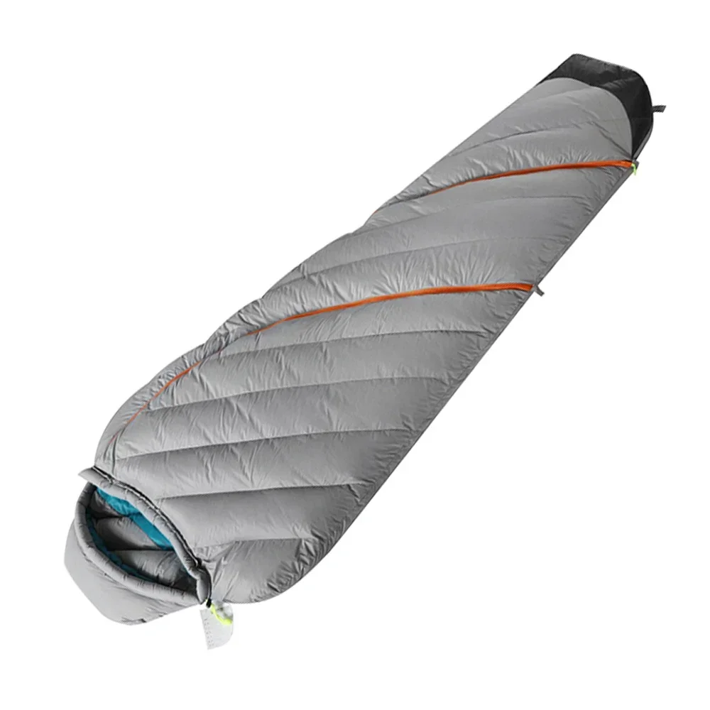 

High Quality Thermal insulation Goose down Adult Single Large Size Camping Sleeping Bag