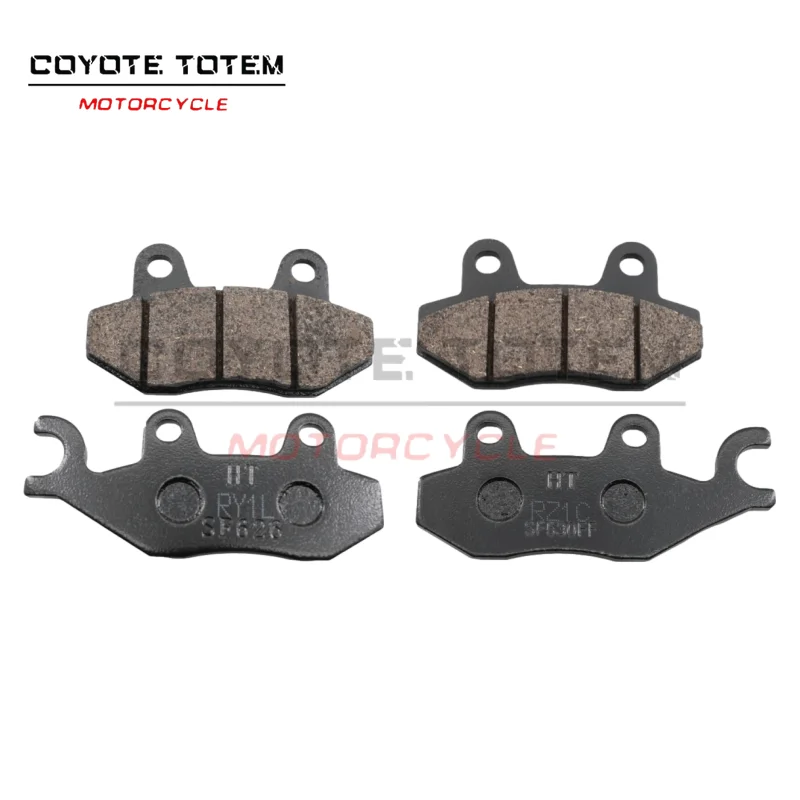 وسادات الفرامل الأمامية والخلفية للدراجة النارية مناسبة لطراز القرص المزدوج Longxin Wuji 300R/RR/AC LX300GS-B-D #3