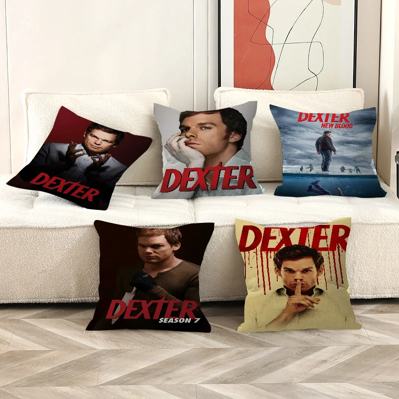 

Hot Tv Dexter Pillow Anime Pillow Sofa Bed Head Pillow Cover Cushion Cover 45x45 cm Fashion