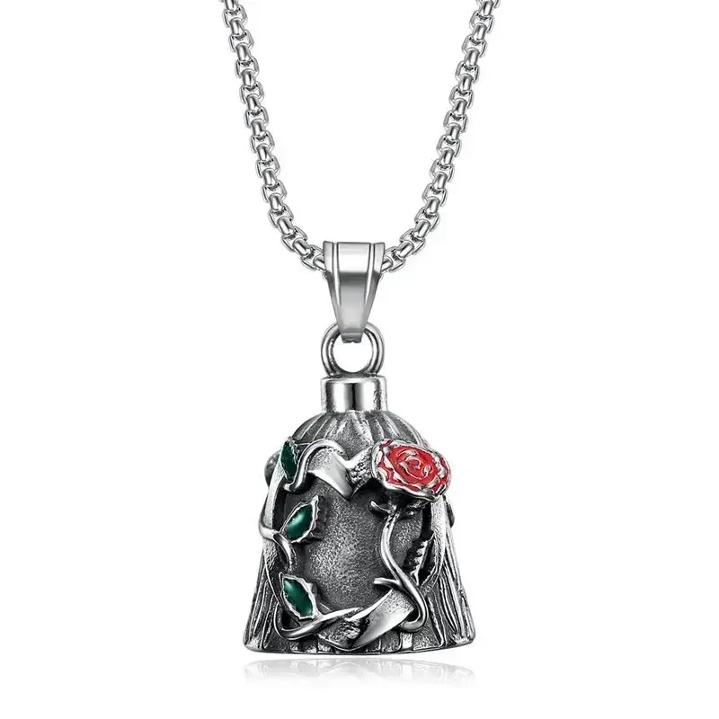St Christopher Guardian Bell Pendant Key Chain