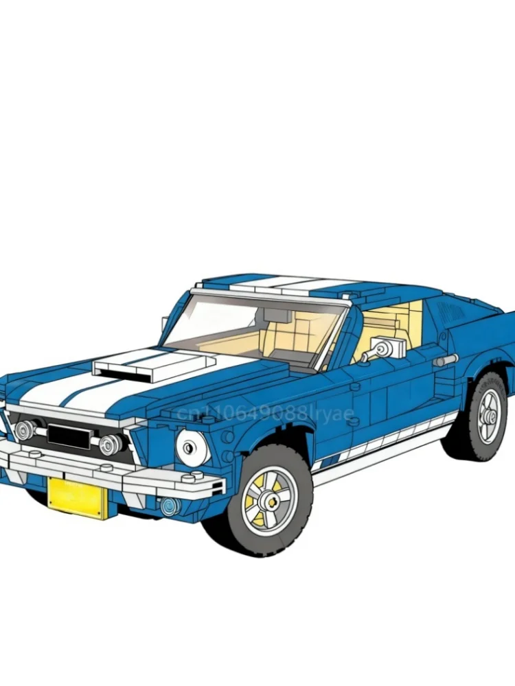 

Christmas party gift Muscle Sports Car technology Sports racing model 1471PCS Supercar building blocks bricks