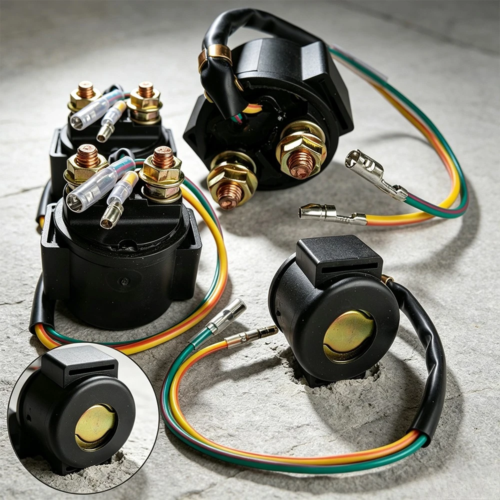 1/2/4pc Starter Relay Solenoid For HONDA CH125 ELITE 1984 FL350 FL350R ODYSSEY 85 CB360 76 CB750 69-78 FL 350 CH 125 CB 360 750