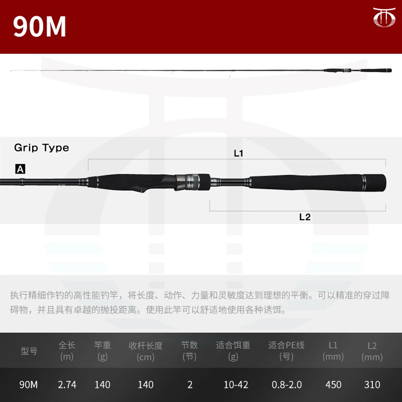 Tailwalk HI-TIDE SSD Sea Fishing Rod Powerful BigTuna Gigger Fast Spinning Tail Walk Rod for Angling