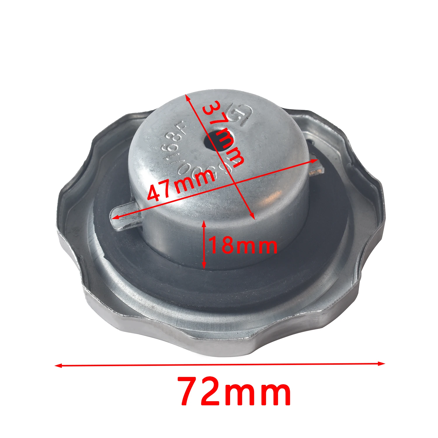 Gas Fuel Tank Cap For 4HP-13HP Engine Coleman BT200X CT200U Baja MB165 MB200 Honda GX160 GX200 17620-ZH7-013