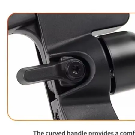 Aluminum Alloy Brake Grip Electric Scooter Left Handle Ergonomic Design Sensitive Microswitch ABS Material Construction