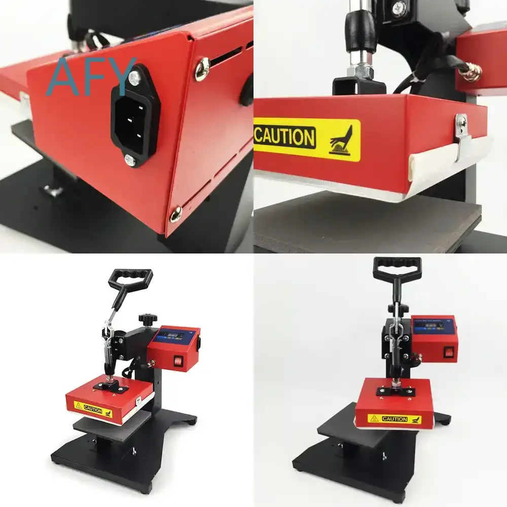 Logo Heat Transfer Machine 20x20cm Heat Press Machine for Logo for T Shirt Sublimation Printing Vinyl HTV Craft DIY Apparel