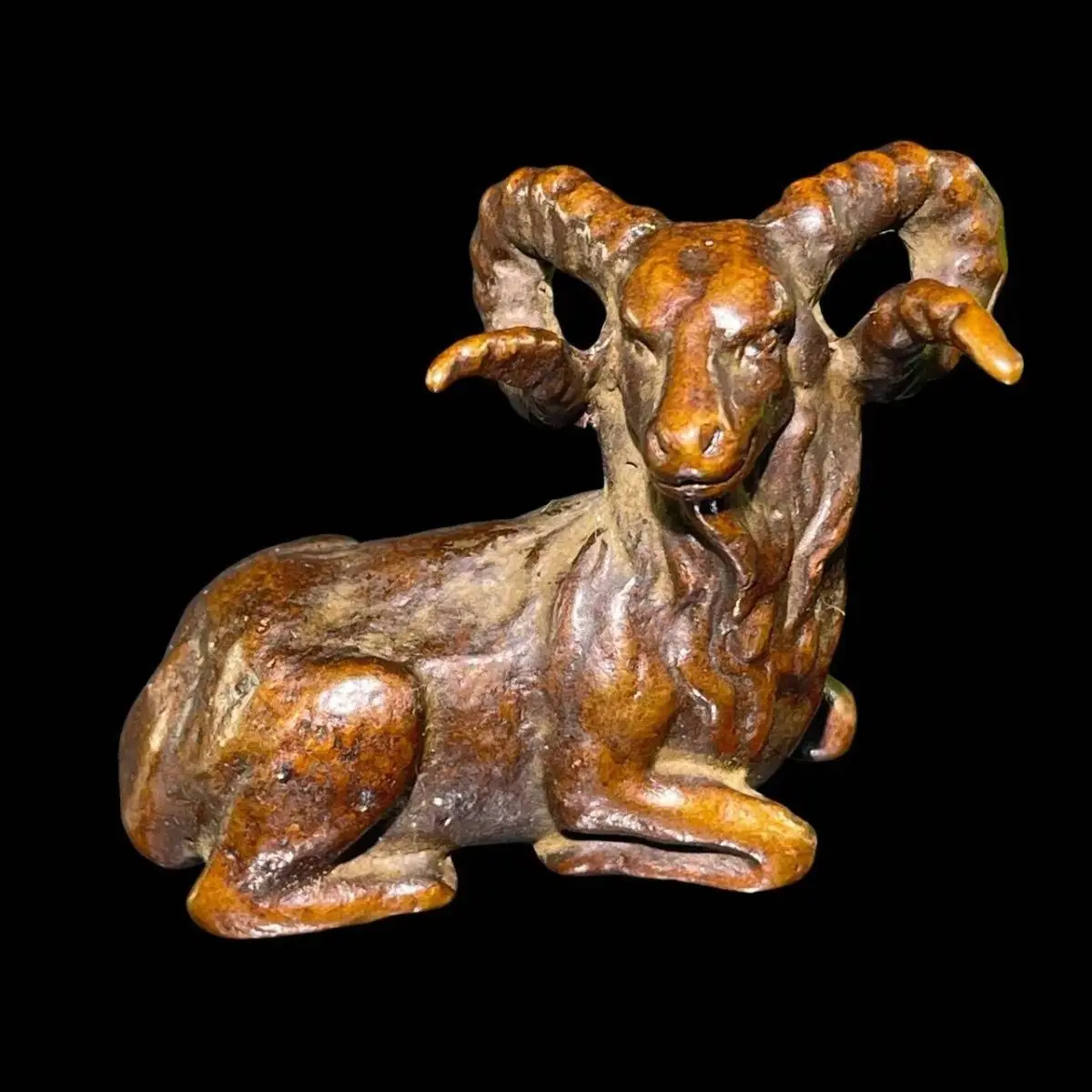 Retro Zodiac sheep and goat Ornament Decoration Tea Pet Figurines Desk Decor Accessories