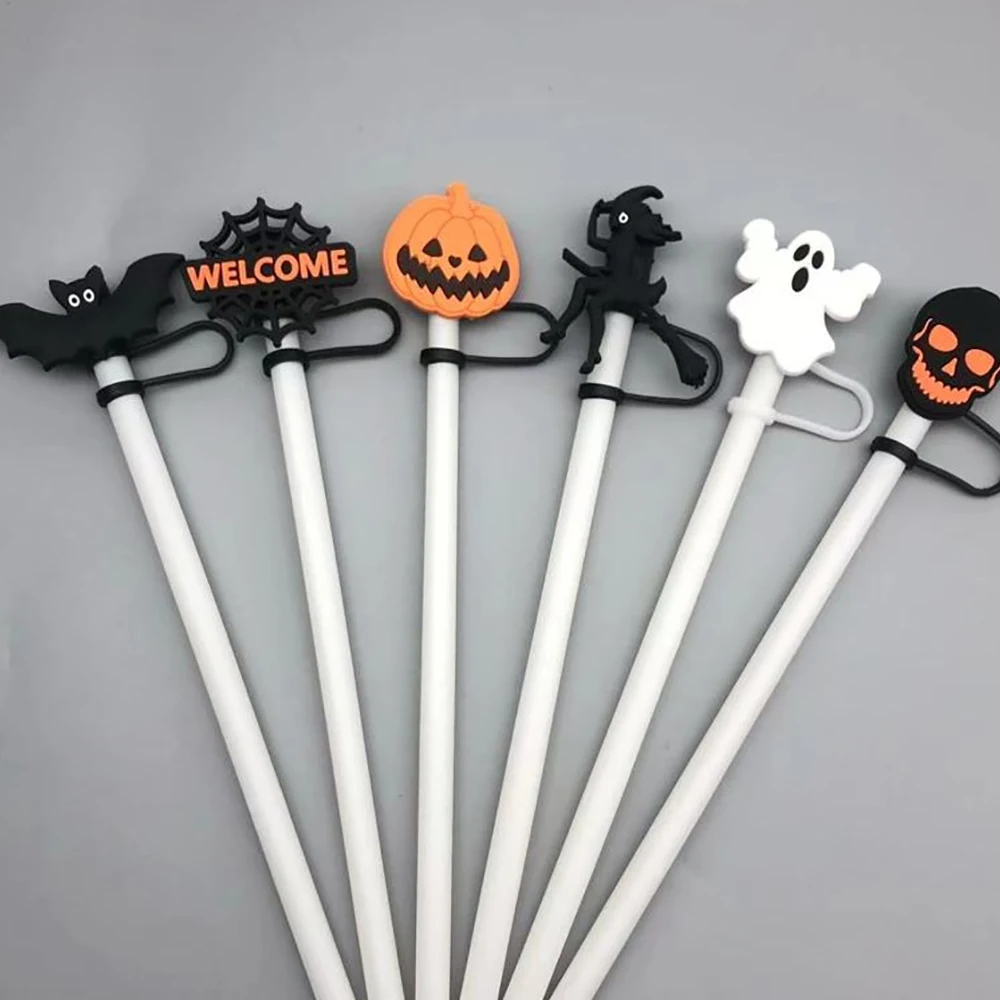 

Соломенный колпачок для многоразового пылезащитного колпачка для питья, аксессуары для стеклянных чашек, соломенные топперы, силиконовый чехол для соломинки 10 мм