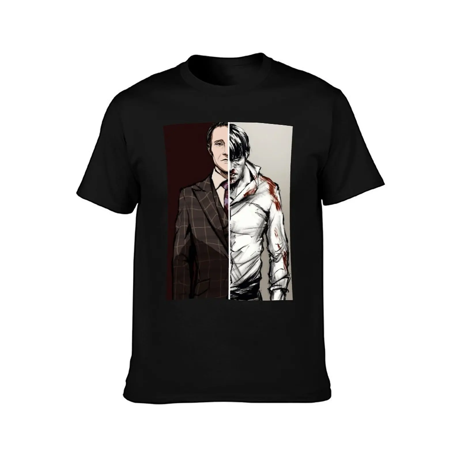 The Tables Are Turning - Hannibal Variant T-Shirt, Summer Casual Cotton Tee, Oversized Streetwear Tops, Vintage Graphic Print