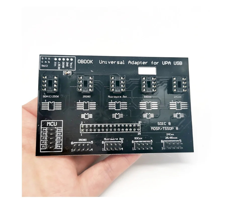 

UUPA S Adapter for UUSP / UUSP-S UPA USB ECU Programmer UUPA-S V3.0 2019 Support SOIC8 MOSP TSSOP8 35080 93CXX 24CXX 95xxx Chip