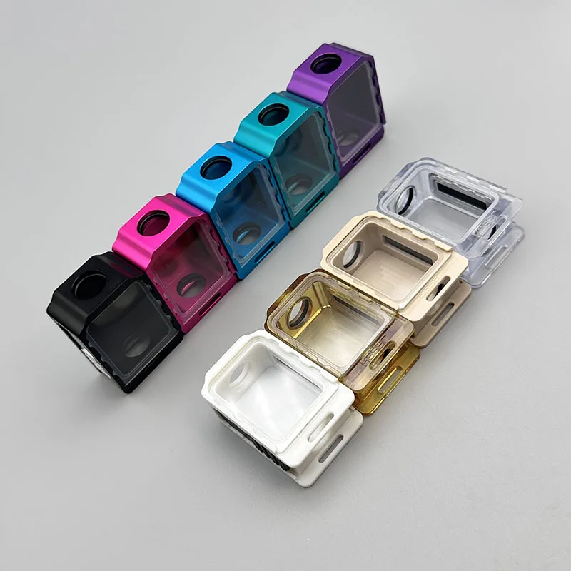 Vape Koro Boro Óleo de abertura lateral do tanque 3 maneiras de recarga Billetbox R4 Terno para dispositivos Boro Boro/AIO Mods Billet Box Acessório