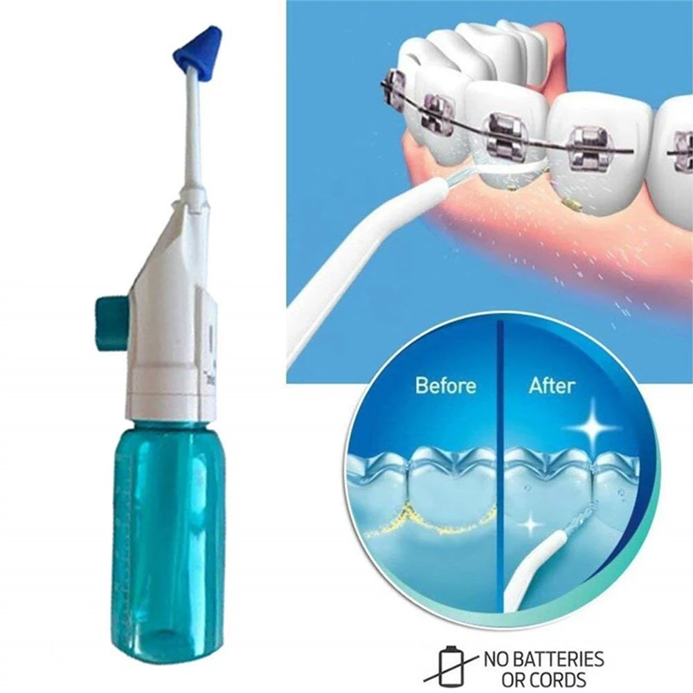 Cordless Dental Water Flosser Practical Oral Irrigator Teeth Cleaning Cleaner for Adult and Kids