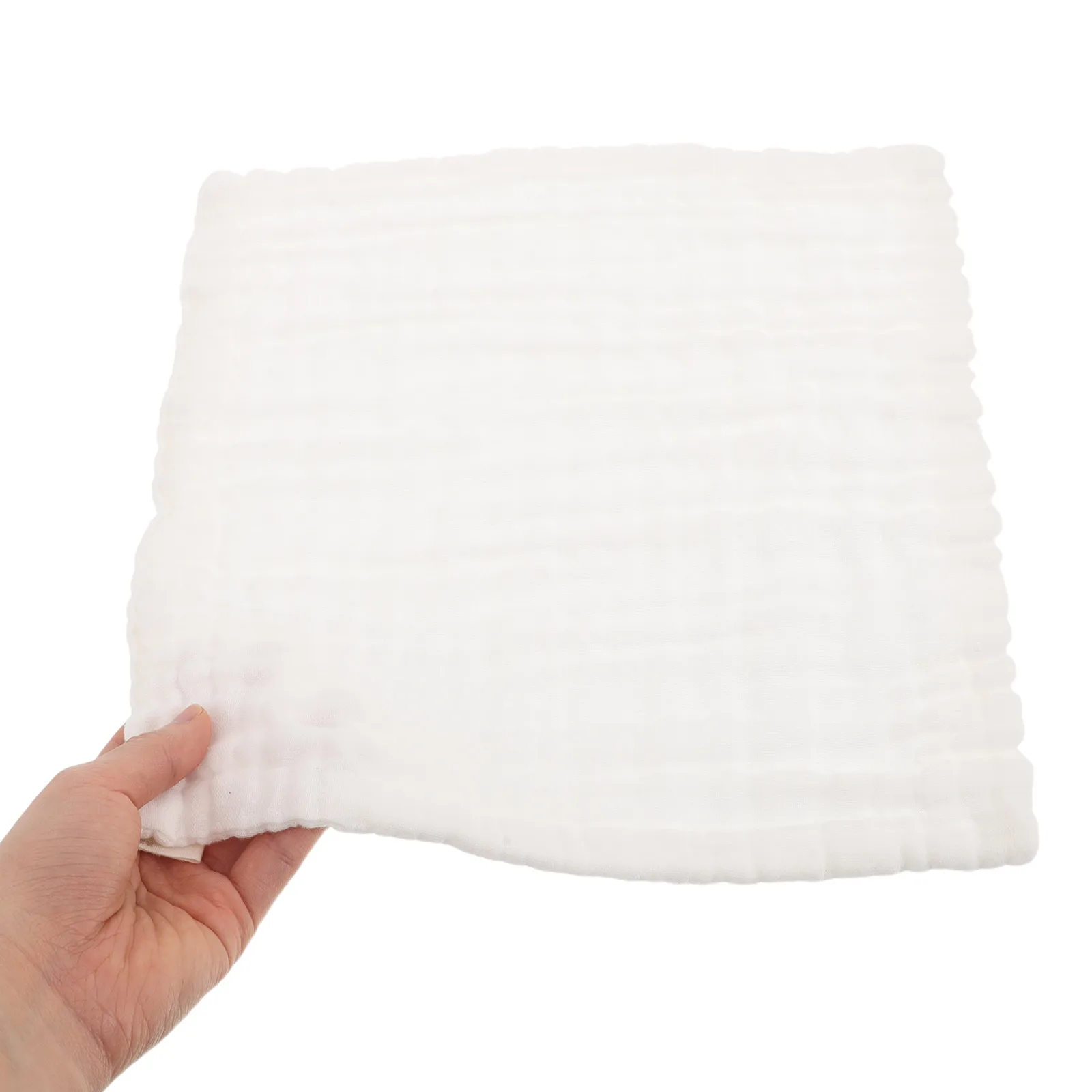 

10pcs Cotton Gauze Square Towels Soft Washcloths Newborn Boy Girl Saliva Cloth Bulk Small Face Cloth Infant Bath