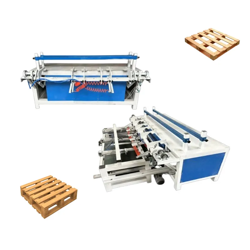 Waste Used Wood Pallet Board Separator Pallet Dismantler Wood Pallet Nail Separating Dismantling Recycling Processing Machine