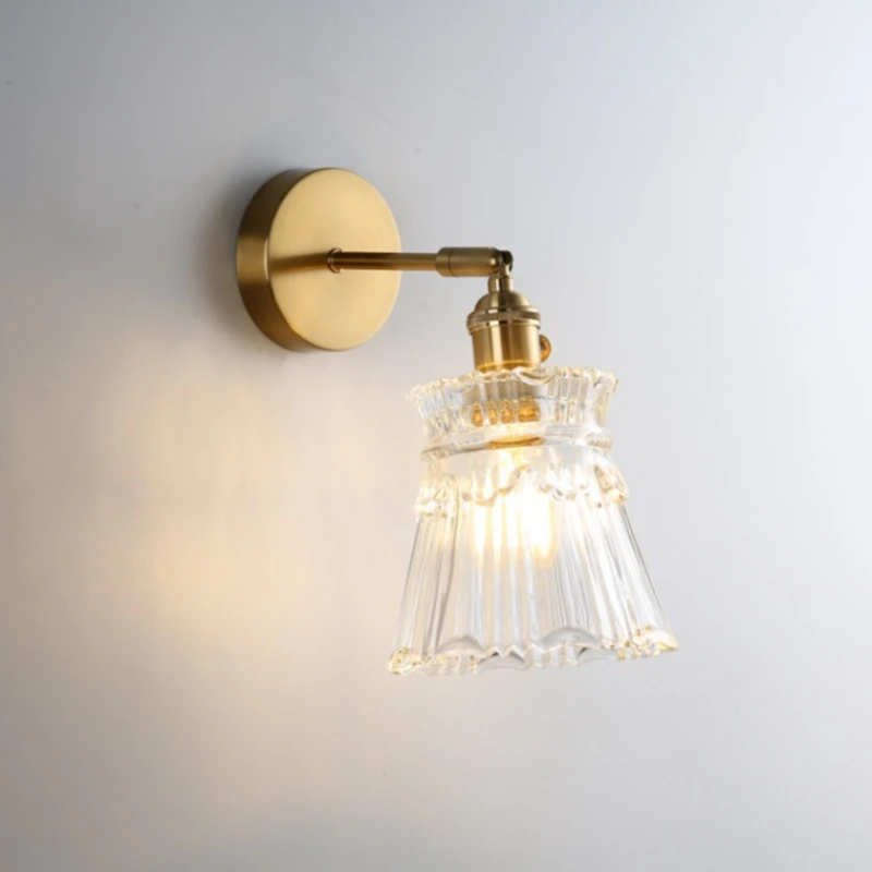 

Современный стеклянный светодиодный настенный светильник, минималистичная прикроватная лампа, креативный светильник для гостиной, фоновая подсветка для ТВ, скандинавский светильник для коридора