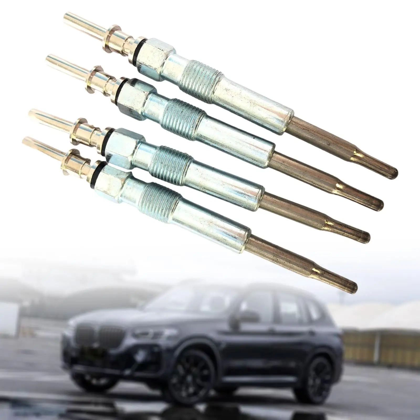 

4 Pieces Heater Glow Plugs Easy Installation 12230035934 1079401 12 23 0 035934