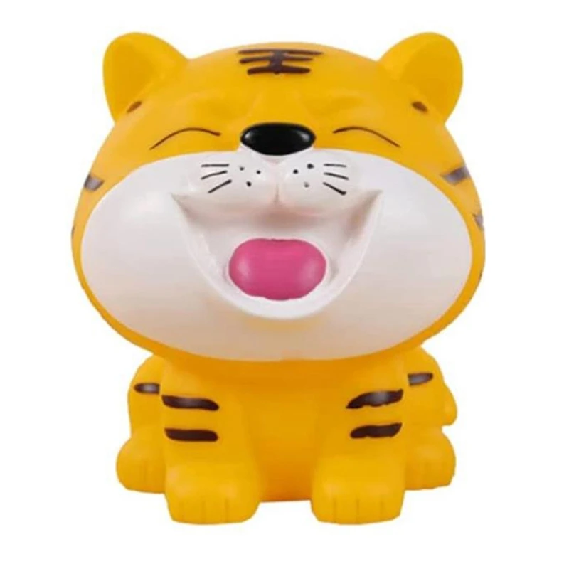 Cute Tiger Decorative Saving Bank,Home Decoration Coin Bank Money Piggy Bank Help Form Right Money Habits