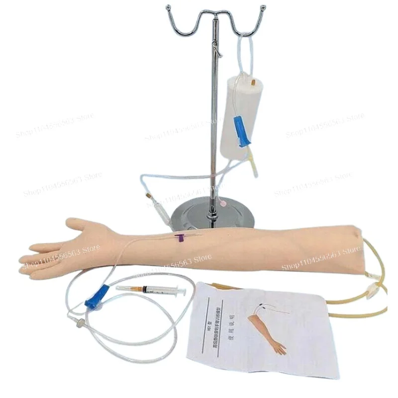 

Life Size Anatomical Phlebotomy Venipuncture Practice Arm anatomyInjection practice Medical Simulator Nurse Training kit FX244