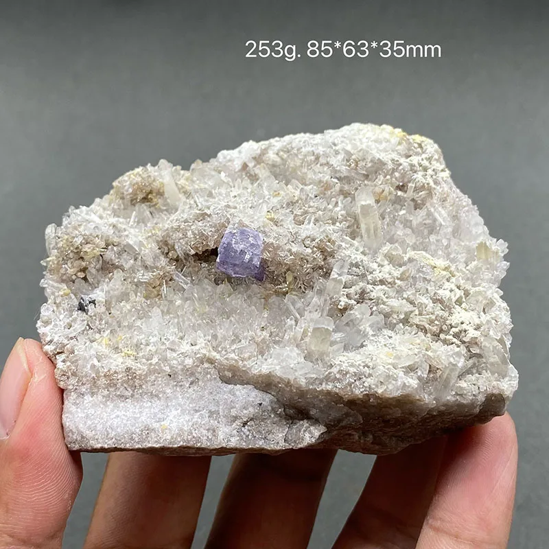 100% Natural China Hunan Yaogangxian Fluorite Crystal Rough Stone Quartz Mineral Healing Crystal
