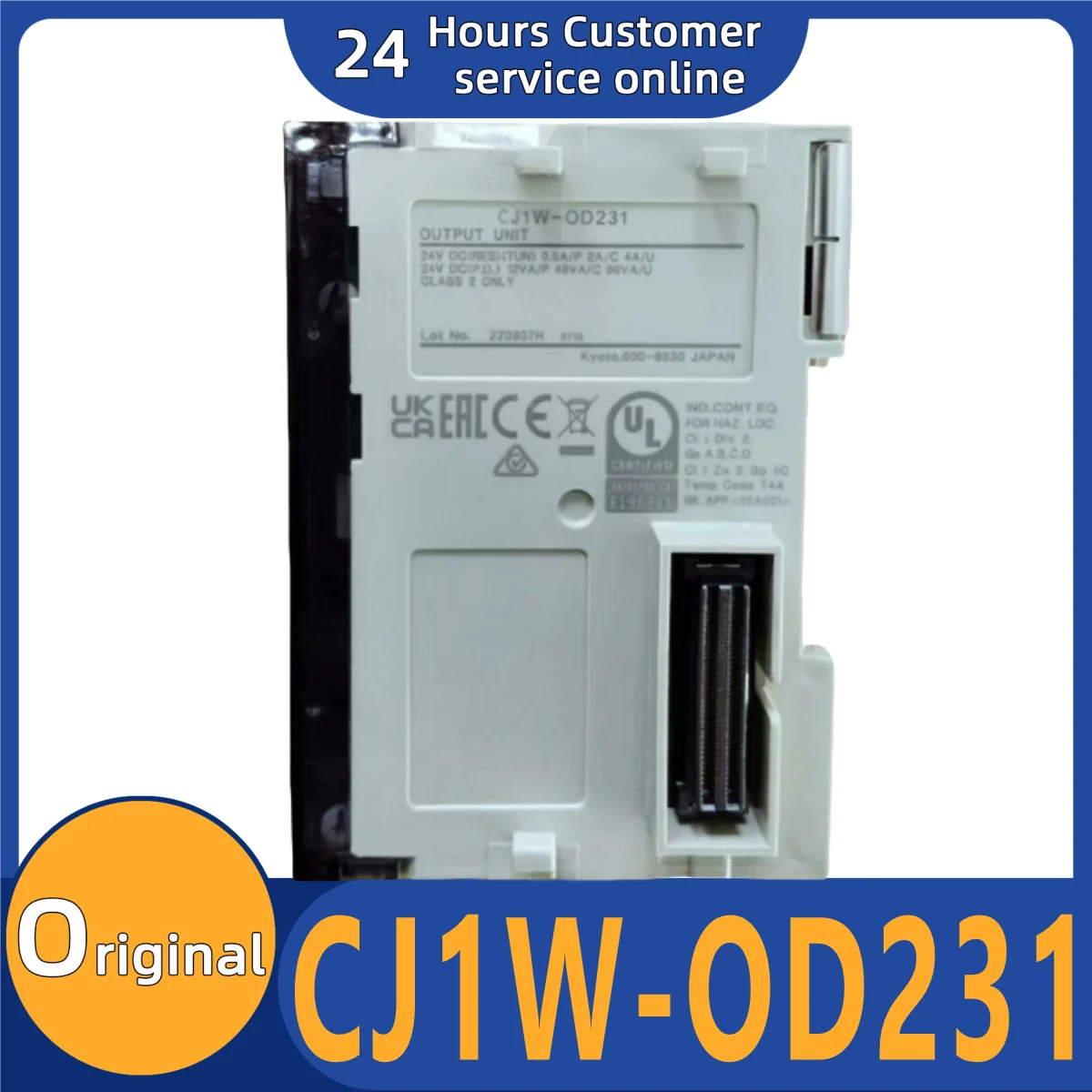 

Совершенно новый оригинальный модуль ΦCJ1W-OD231CJ1W-ID231 C200H-OD21AC200H-OD213