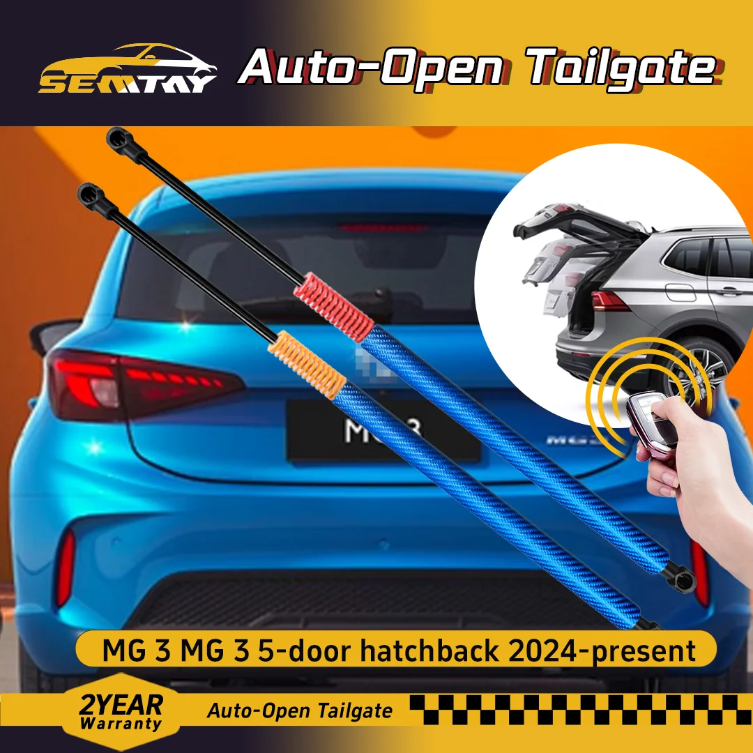 

SEMTAY Automatic Lifting Trunk Struts with Spring for MG 3 MG 3 5-door hatchback 2024-present Rear Tailgate Boot Lift Supports