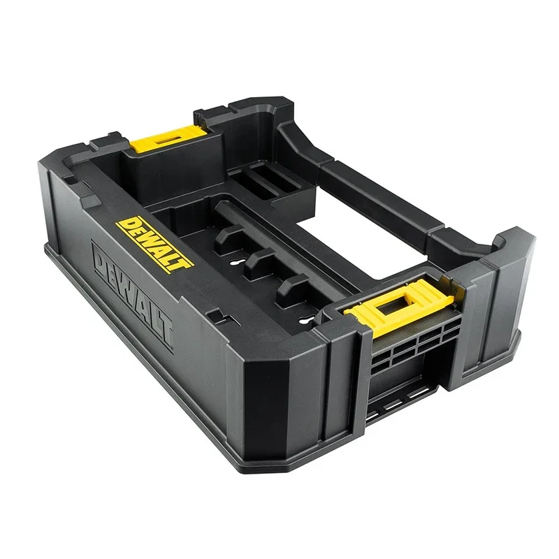 DEWALT DT70716 Caddy Case Compatible With TSTAK SYstem Connectable Integrated Transprot Handle Tool Box Storage Case DT70716-QZ