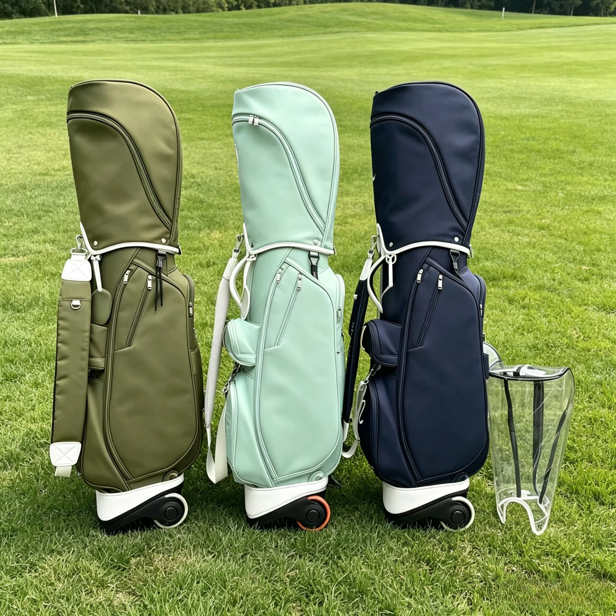 Latest Golf Stand Bag PU Leath - Golf Bag Stand Cart ulasan dan harga