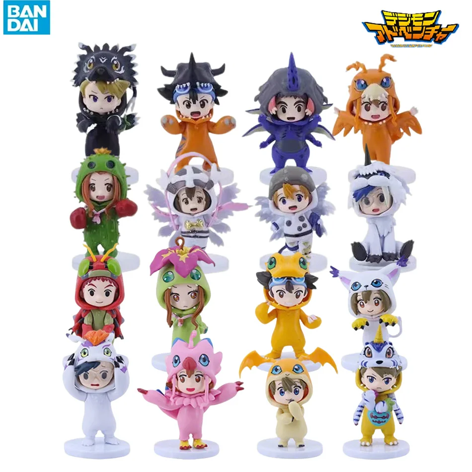 

Новый высококачественный набор из 8 фигурок Digimon (Дигимон) от Bandai: милые коллекционные модели для косплея и игр для детей