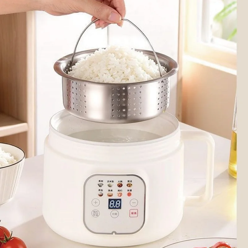 22l-multi-function-electric-cooking-pot-home-non-stick-saute-pot-dorm-room-noodle-hot-pot-appointment-double-layer-steamer-pot
