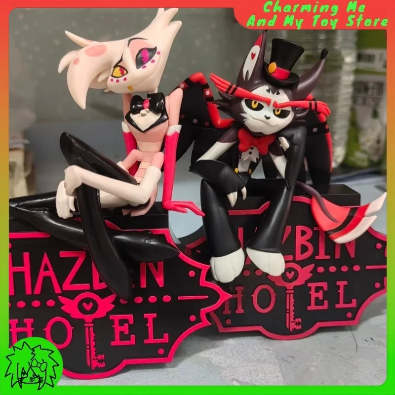 

In-Stock Original Banpresto Hazbin Hotel Angel Husk Anime Figure Anime Merchandise Premium Collectible Model Gifts