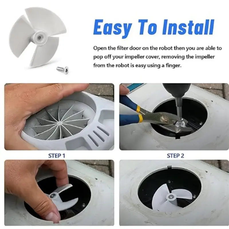 【ELECTRONIC-ACCESSORIES】Replacement Impeller RCX11000 High-Quality For RC9990A And RC9950 Pool Cleaner Tools Herramientas Taladr