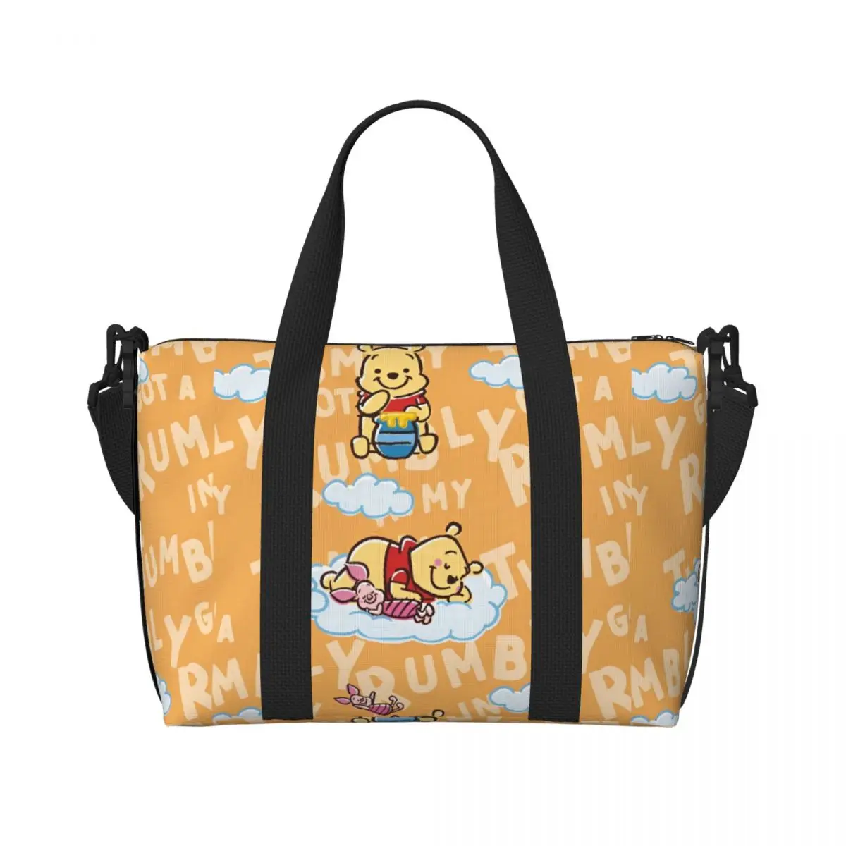 

Fashion Winnie Pooh Women Tote Bag for Vocation Large Crossbody Bag for Party