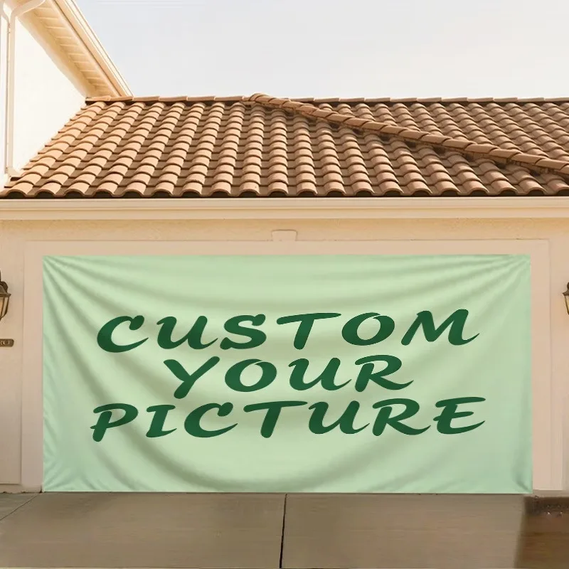 Custom Advertising Flags Resist Sunlight For Long Outdoor Display Holiday Styles Stable Customer Flow For Advertising Promotion