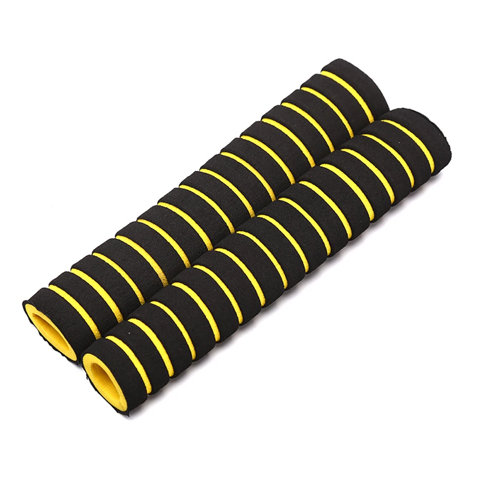 

1Pair Ultralight Non-slip Handlebar Cover Sponge Motorcycle Grip 22cm Long Bicycle Handlebar Foam Grip Bicycle Grips