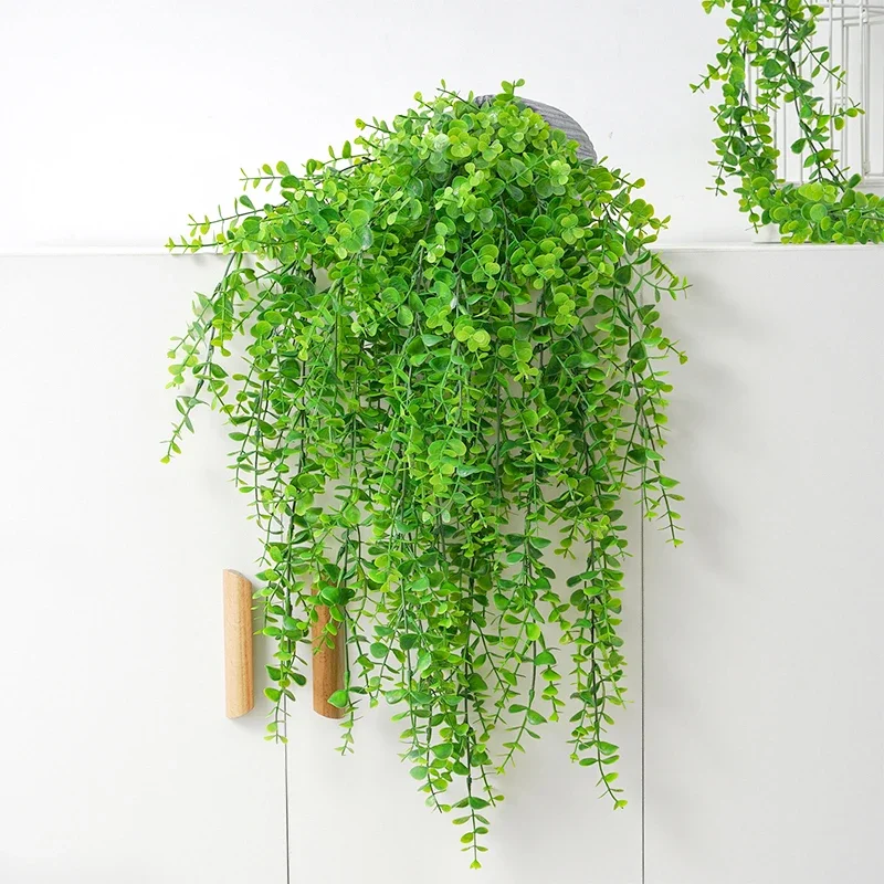 Artificial Plant Vines Wall Hanging Rattan Leaves Branches Outdoor Garden Home Decoration