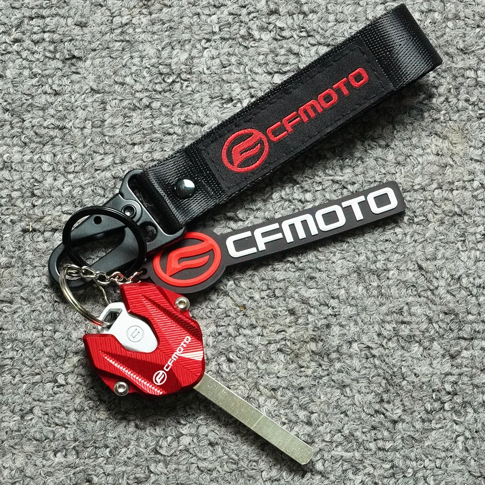 Motorbike Key Cover Case Shell Protection For Cfmoto CF MOTO CLX700 700mt 800mt 450MT 450SS 450NK 650MT CNC Keychain Keyring