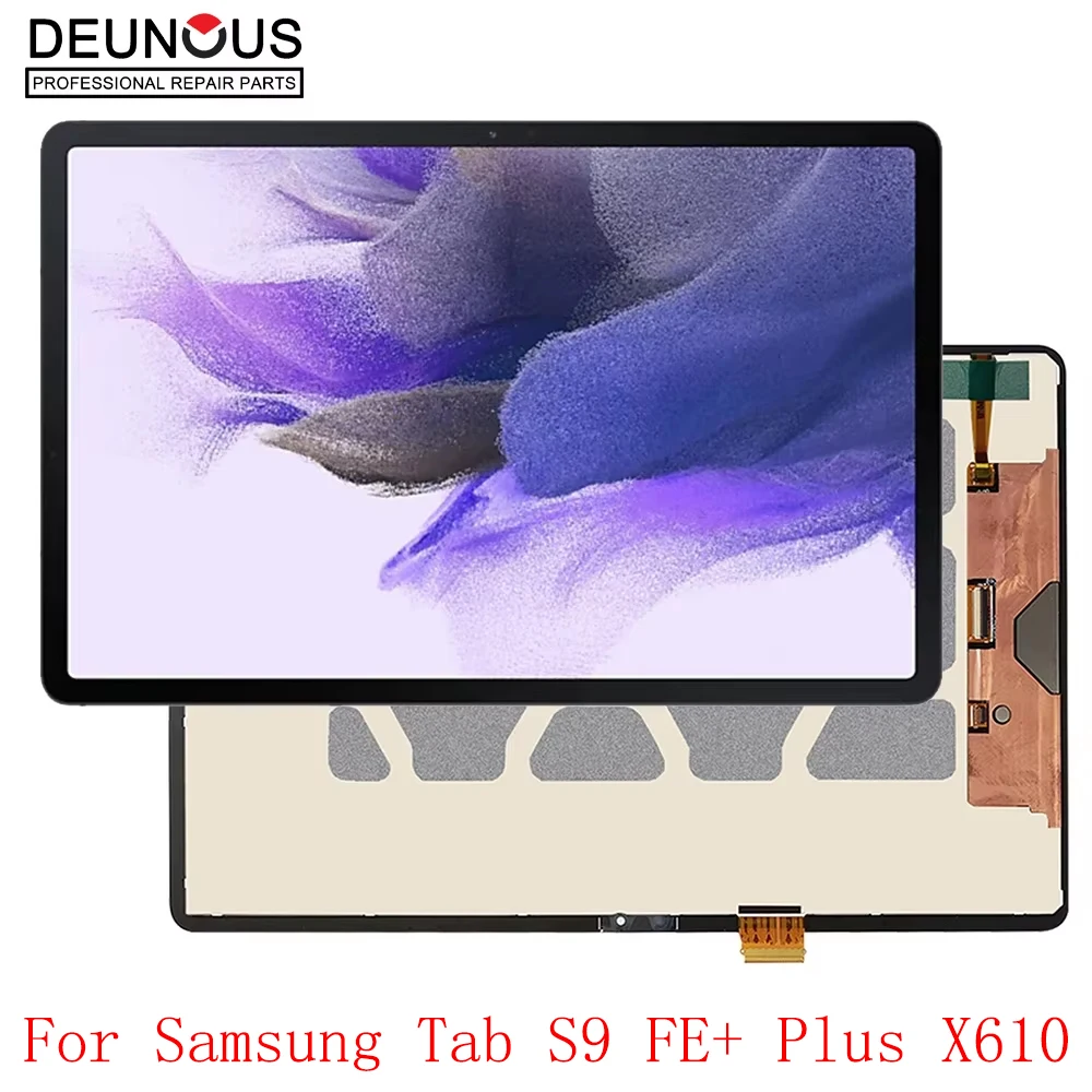 

12,4-дюймовый ЖК-дисплей для Samsung Tab S9 FE + Plus X610 X616 SM-X610 SM-X616B, дигитайзер сенсорного экрана в сборе