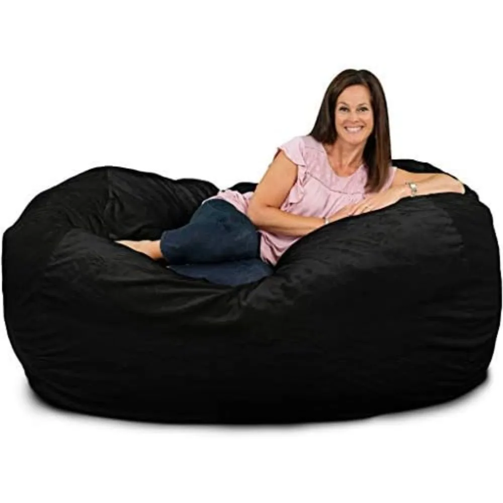 

ULTIMATE SACK Lounger Bean Bag Chair, Oversize Bean Bag Chair for Adults, Comfy Chair Bean Bag Couch Lounge Sofa Loveseat