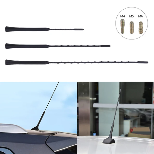 Uniwersalna samochodowa antena stereo FM/AM ze wzmocnioną anteną 9/11/16 cali Samochodowa antena na maszt do montażu na dachu do VW Toyota