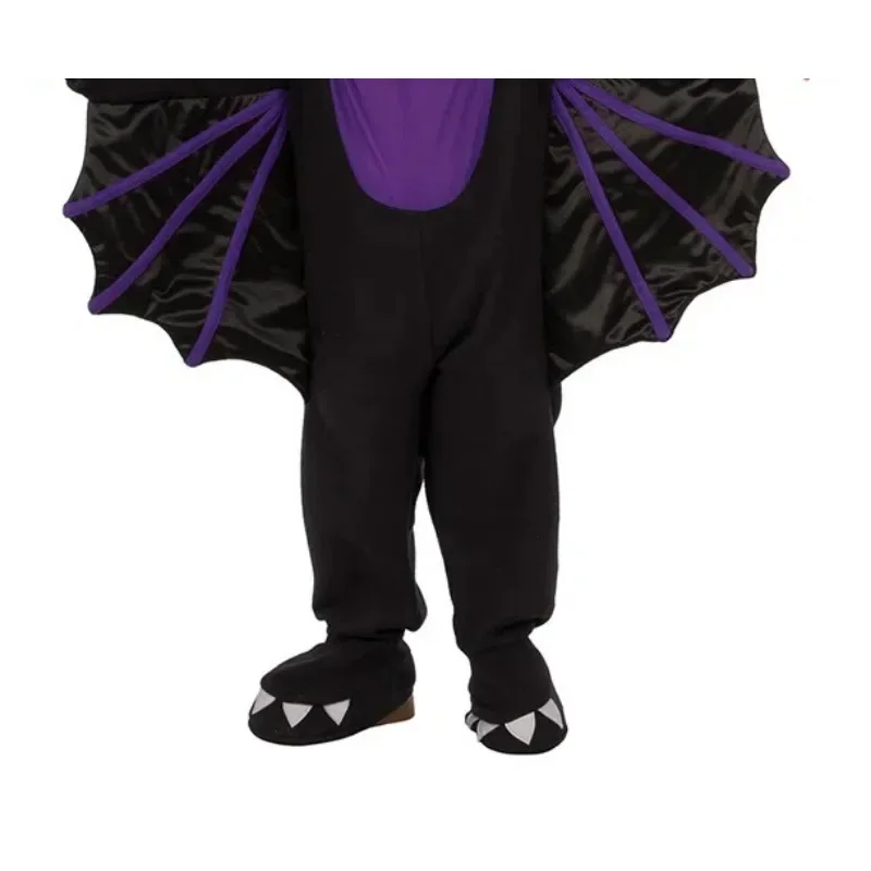 2025 Halloween Children's Vampire Bat Costume Black Animal Cute Fancy Dress Toddler Costume Bat Cover Jumpsuit - view 4
