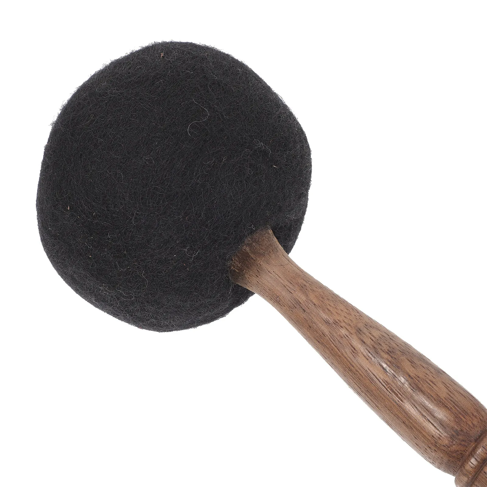 Ergonomic Wooden Singing Bowl Mallet Featuring Soft Felt Head Ideal for Tibetan Prayer Bowls Sound Healing Yoga Mindfulness