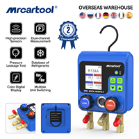 MRCARTOOL L205 HVAC Vacuum Pressure Temperature Tester Digital Display Manifold Gauge Meter Leakage Test Refrigeration Tools