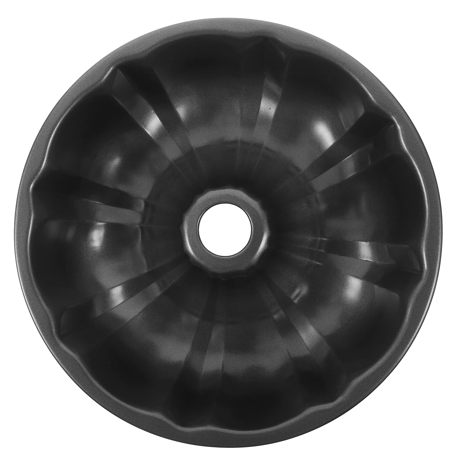 

Kitchen Donut Mold Carbon Steel Odorless Nonstick DIY Baking Mold Round Edge Doughnut Maker Baking Supply Cake Pan
