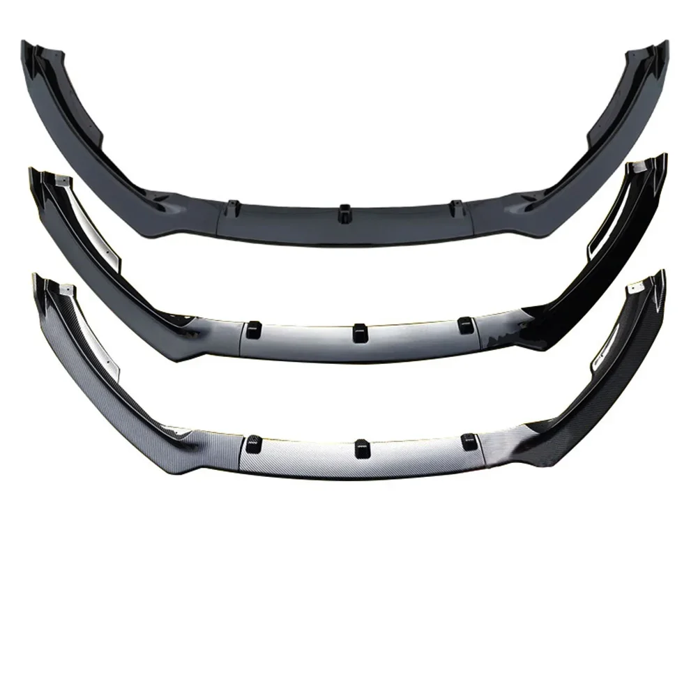 Front Bumper Lip Spoiler Side Lower Splitters Body For Ford Fusion Mondeo 2013-2016 2017-2018 2019-2021