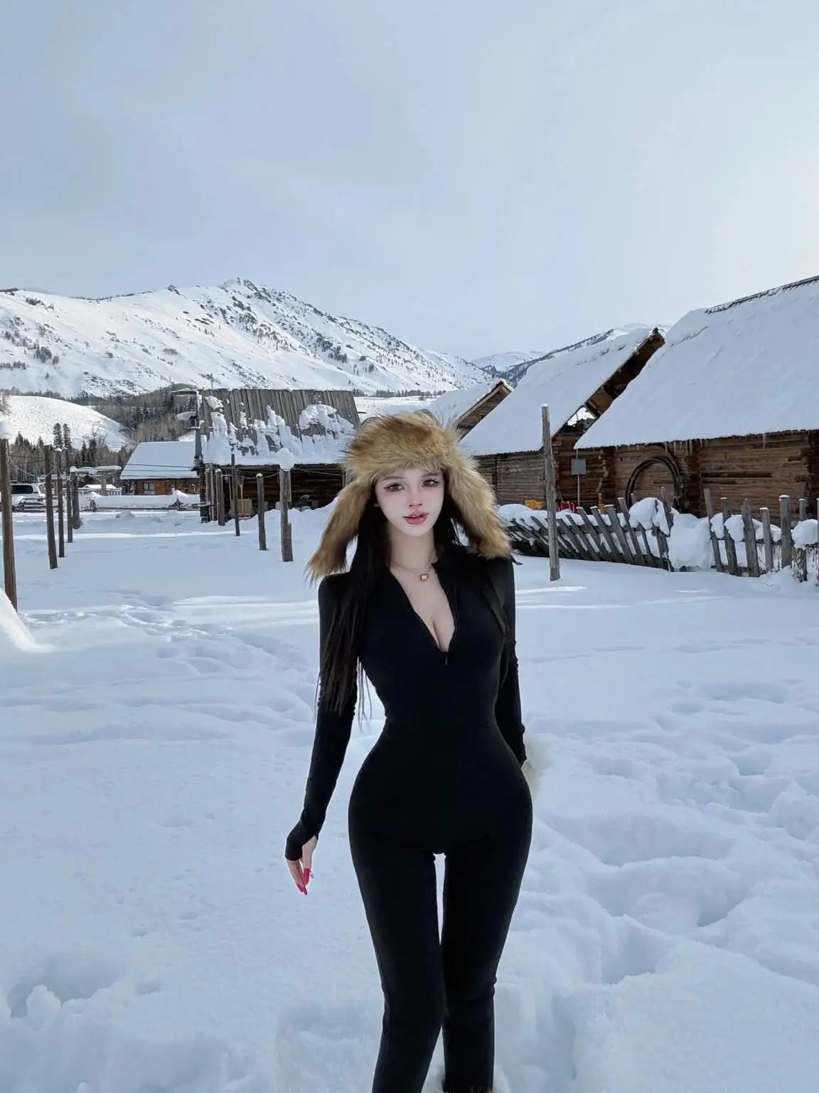 Sexy Long Sve Onesie für Reisen, Basisschicht, hohe Taille, gerades Bein, Hose, Polyesterfaser, Pendeln, Herbstkollektion