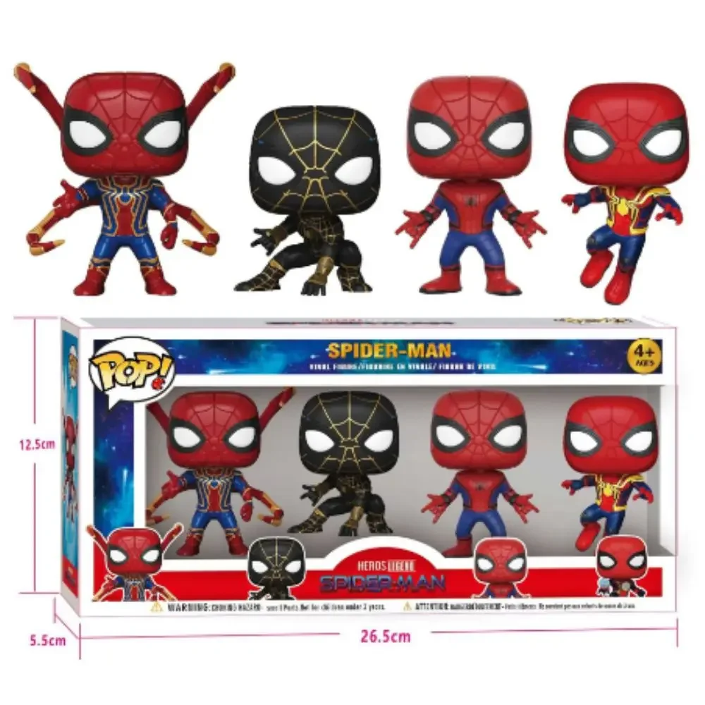 FUNKO Pop Spider-Man Heroes Are Homeless Peter Parker  Vinyl Action Figures Collectible Model Toys Gifts