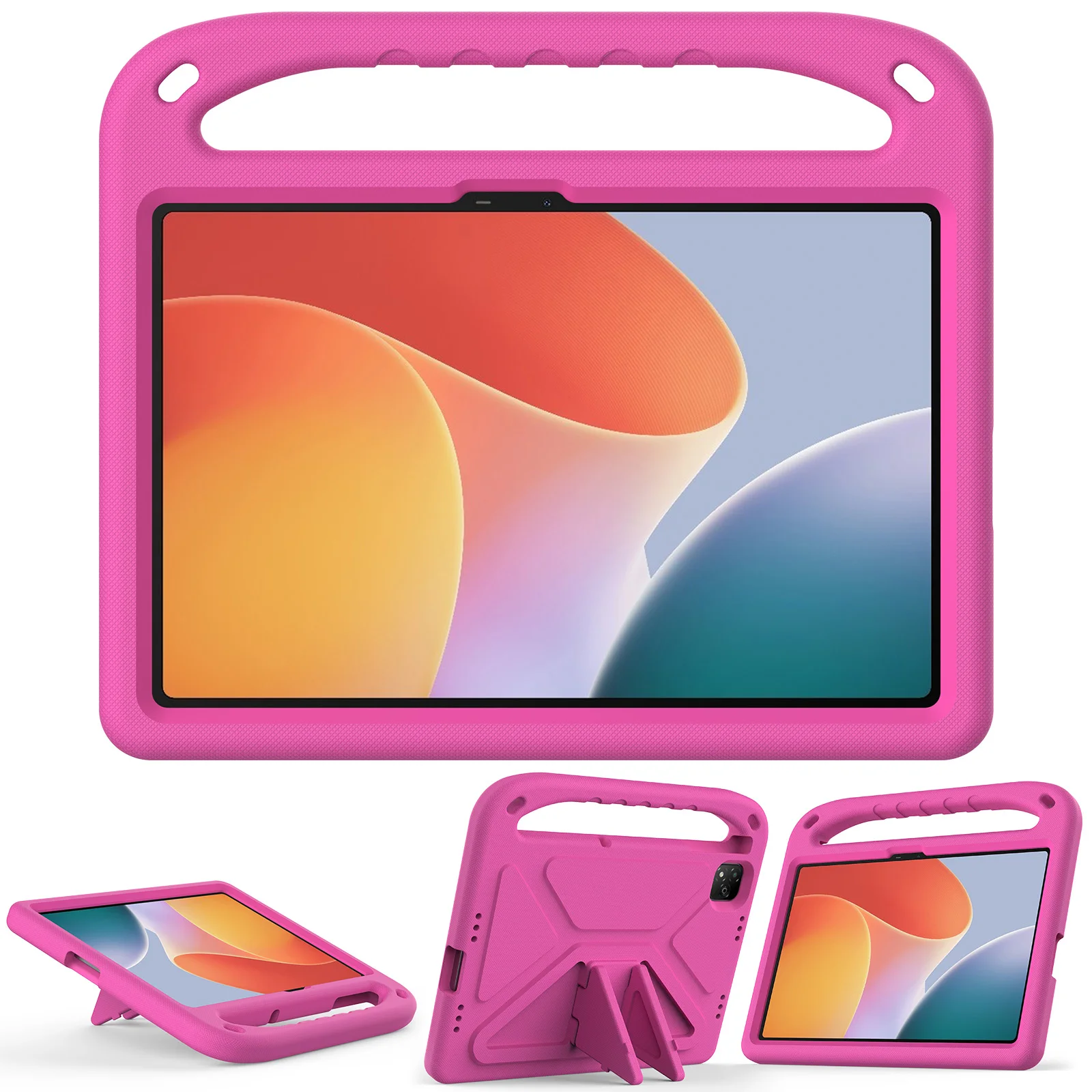 EVA Case For Infinix Xpad 2024 11 inch Model X1101 Kids Funda Cover Shockproof Built-in Kickstand With Capa Portable Hand Holder