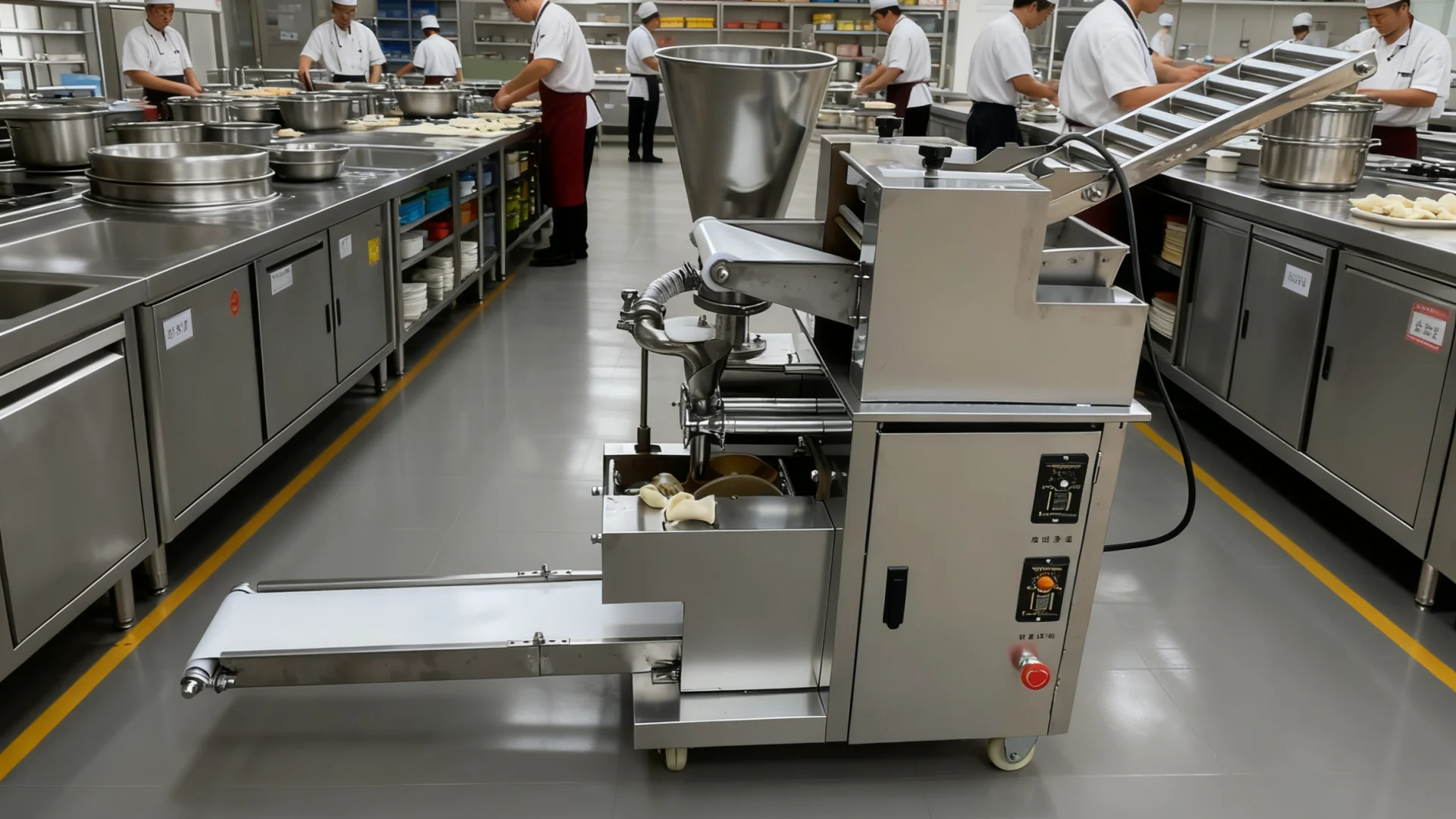 Meat Pie Mini Spring Roll Usa Samosa Making Uk / Gyoza Machine Automatic Dumpling