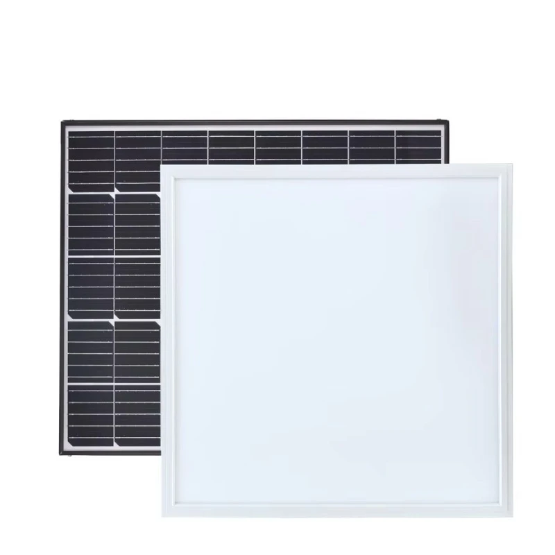 60W 600x600mm Modern Solar LED Ceiling Skylight Panel Indoor Natural Lighting for Green Home Roof Window