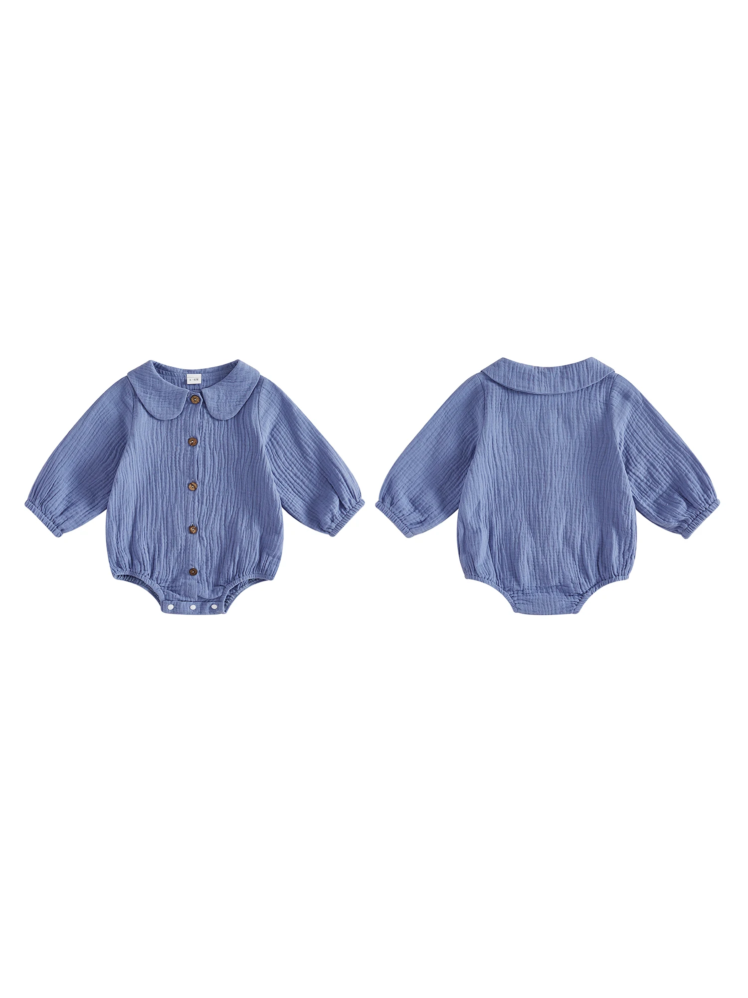 

Cute Toddler Girl Winter Dress Stylish Floral Print Long Sleeve Round Neck Button Up Jumpsuit with Bow